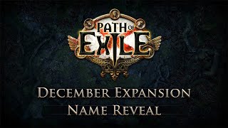 December Expansion Name Reveal [upl. by Arney]