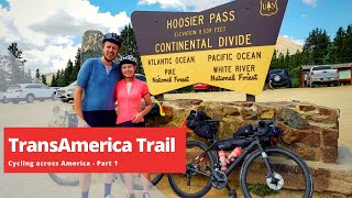 TransAmerica Trail  Cycling across America  Part 1 [upl. by Llerrad885]