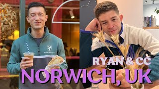 LAST 3 DAYS IN NORWICH UK  Gay Travel Vlog  Ryan and CC [upl. by Chatterjee]