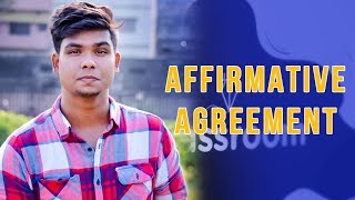 Affirmative Agreement  English Grammar  Classroom [upl. by Taft]