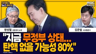 뉴스바사삭FULL장성철X김준일 quot이 판국에 4대개혁 아무 것도 되는 게 없어 하지만 탄핵 없이 무정부 상태로 임기 마칠 가능성 80quot MBC 241104 방송 [upl. by Cohette251]