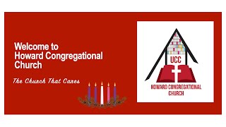 Howard Congregational Sunday Service [upl. by Sanyu]