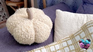 DECO COCOONING CROCHET BOHÈME Calabaza tejida a crochet crochet tutocrochet diy tutorial [upl. by Lindberg358]