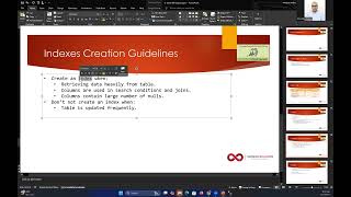 6 Database Fundamentals  Other DB Objects View amp Indexer Part 2 [upl. by Parris]