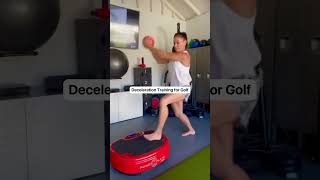 Vibration Plate Exercises for Golf wholebodyvibration [upl. by Neerahs14]