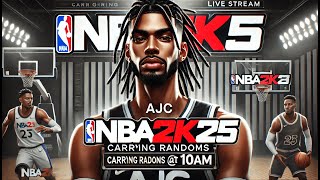 CARRYING RANDOMS ON NO SQUADS NBA2K25 ajc 2k [upl. by Gabriele]