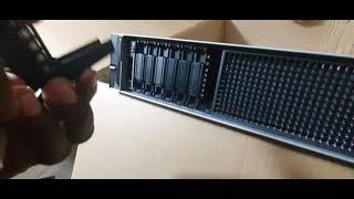 Unboxing Dell PowerEdge R740 Dell EMC [upl. by Sabec384]