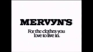 Mervyns Cheetah quotCoachJacquieFuryquot Commercials 1989  For the Clothes You Love to Live in [upl. by Annaehr]