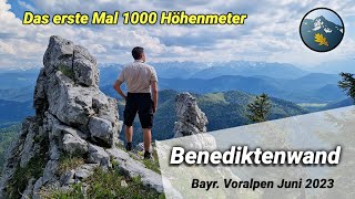 Benediktenwand 1800 m  Bayr Voralpen [upl. by Sugirdor9]