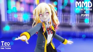 Teo  MMD Project Sekai x PDMM Saki Tenma [upl. by Gut]