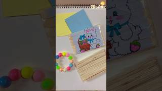 A fun and easy ice cream stick puzzle🧩🍓 [upl. by Odnomra]