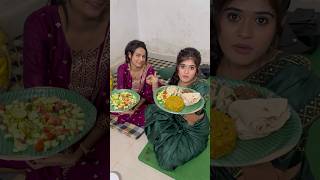 Veg Thali 🤤ସମସ୍ତେ ମିଶି ଖାଇଲୁ🙈food shorts odia shortvideos daliyarecipe trending [upl. by Formica]