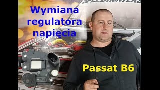 Wymiana regulatora napięcia Passat B6 [upl. by Htebaras]