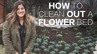 How To Clean Out A Flower Bed [upl. by Mazlack]