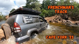 FRENCHMANS TRACK Cape York 2023 4wd [upl. by Ahsinyd]