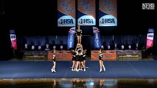 2019 IHSA Competitive Cheerleading SmallMedium Finals [upl. by Seko]