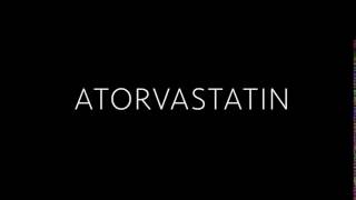 Atorvastatin Pronunciation [upl. by Oremo]