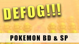 Pokémon Brilliant Diamond Defog Location and How to Use Defog  Pokémon Shining Pearl [upl. by Mad]