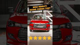 New Maruti Suzuki Dzire crash test 😱 shorts newdzire [upl. by Endys]