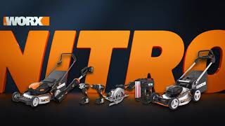 Worx NITRO  20V 40V 80V Cordless Tools  WORX UK [upl. by Ronalda]