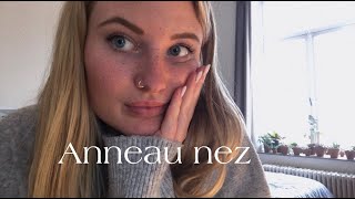 Piercing Nez anneau  Chéloïde [upl. by Anaizit]