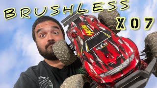 NEW Fast amp Tough BRUSHLESS RC car RTR Hosim X07 [upl. by Buchbinder]