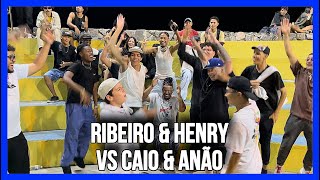 BALEIA ALBINA🤣🔥 RIBEIRO amp HENRY vs CAIO amp ANÃO  2ª FASE  63ª EDIÇÃO  BATALHA DO BOWLL [upl. by Konstance]