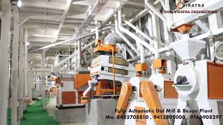 Fully Automatic Moong Mogar Dal Mill Plant And Fara Dal Mill Plant  Shri Viratra Engineering [upl. by Annairol]