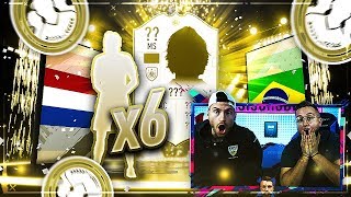 6x ICON  MESSI im Pack Opening 😱🔥Timo ist UNGLAUBLICH FIFA 19 Best of Mid ICON SBC [upl. by Evania]