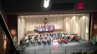 Cheyenne AllCity Childrens Choir Performing Midwinter by Chilcott [upl. by Ahsirkal191]