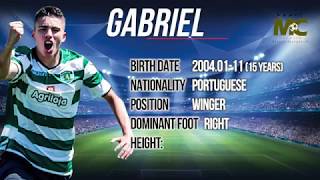 Gabriel Carvalho Highlights 201819 Sporting CP U15 [upl. by Nancy]