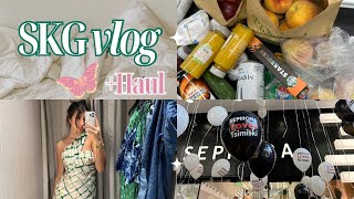 VLOG  ΘΕΡΑΠΕΙΑ SUPER MARKET HAUL 💖  Katerina Visseri [upl. by Naujahs]