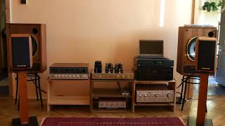 Jadis Orchestra integrated tube amp with Sonus Faber Signum [upl. by Sida]