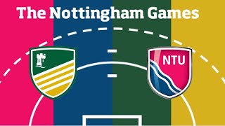 The Nottingham Games 2021  UoN vs NTU  Women [upl. by Hanaj]