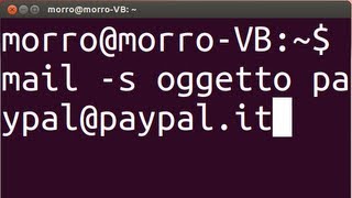 Come inviare mail anonime da terminale  LINUX   GUIDA [upl. by Chitkara834]