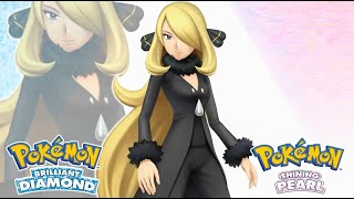 Pokemon Brilliant Diamond amp Shining Pearl  Cynthia Battle Theme OST [upl. by Erick]