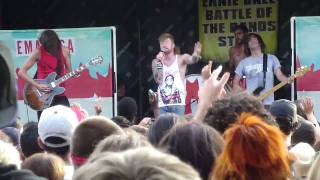 Emarosa  The Past Should Stay Dead Live 2010 Warped Tour [upl. by Jamnis]