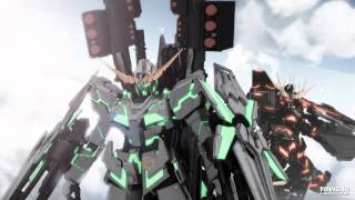 Gundam Unicorn OST 4  12 Sternengesang with Lyrics [upl. by Belvia347]