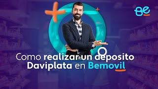 Cómo hacer un depósito Daviplata en la plataforma Bemovil [upl. by Nanon739]