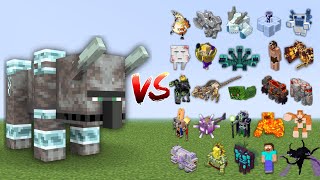 Ravager vs All Minecraft Bosses in Minecraft Mob Battle [upl. by Selina]