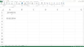 Excel Datum richtig importieren [upl. by Greenlee643]