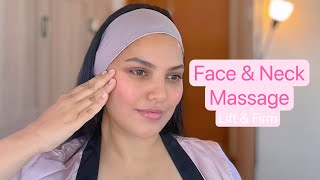 Face and Neck Massage  Lift amp Firm [upl. by Acilef170]