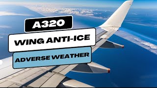 A320 Wing AntiIce System Explained  A320 Adverse Weather [upl. by Nwahc]