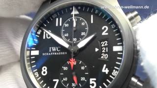 IWC Fliegerchronograph Top Gun IW388001 [upl. by Yenahc]