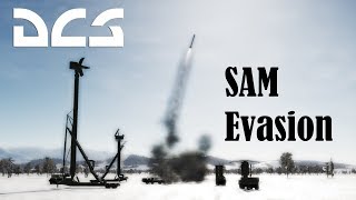 DCS Surface to Air SAM Missile AvoidanceEvasion [upl. by Clarkin]