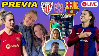 🔴 PREVIA ATHLETIC CLUB  BARÇA FEMENÍ 😀 CONVOCADAS ALTA de ALEXIA y ROLFÖ ⚽ TODA la INFO [upl. by Ahsaten228]