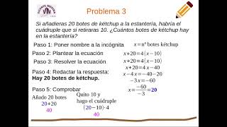 Resolución de problemas con ecuaciones 2ª parte  Matemáticas 1º ESO [upl. by Drallim]