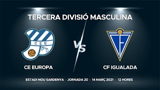 CE Europa  CF Igualada [upl. by Byram]