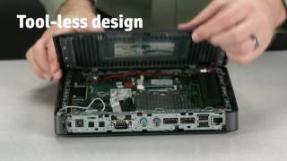 HP t620 Flexible Series Thin Client Video Demo [upl. by Trella]