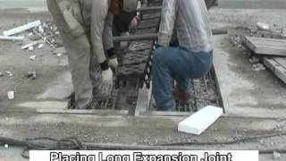 Expansion Joint Installation [upl. by Kaczer]